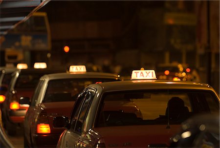 Taxi rank, Kowloon, Hong Kong, China, Asia Stock Photo - Rights-Managed, Code: 841-02924952