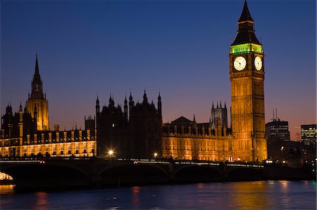 simsearch:841-06807765,k - Big Ben et le Parlement dans la nuit, patrimoine mondial de l'UNESCO, Westminster, Londres, Royaume-Uni, Europe Photographie de stock - Rights-Managed, Code: 841-02925017