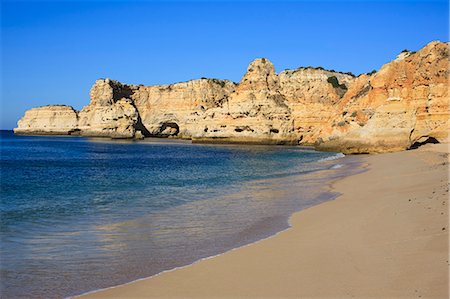 south west europe - Praia da Marinha, Algarve, Portugal, Europe Foto de stock - Con derechos protegidos, Código: 841-02925303