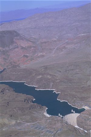 simsearch:841-03028164,k - Aerial view of the Hoover Dam and Lake Mead, Nevada, United States of America, North America Foto de stock - Con derechos protegidos, Código: 841-02925333