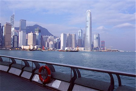 prudenza - Central skyline, Hong Kong Island, Hong Kong, China, Asia Fotografie stock - Rights-Managed, Codice: 841-02925369