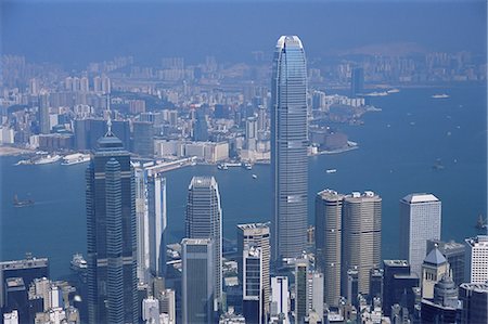 simsearch:841-02717306,k - Skyline et Victoria Harbour, Hong Kong, Chine, Asie Photographie de stock - Rights-Managed, Code: 841-02925392