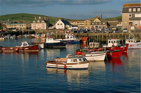 simsearch:851-02963751,k - Boats moored in West Bay harbour, Dorset, England, United Kingdom, Europe Foto de stock - Con derechos protegidos, Código: 841-02925669