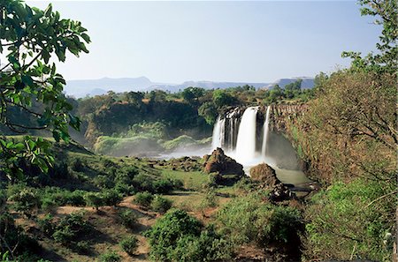 simsearch:841-02920040,k - Tis Abay waterfall on the Blue Nile, Ethiopia, Africa Stock Photo - Rights-Managed, Code: 841-02920040
