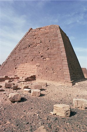 sudan - Bajrawiya, Meroe, Sudan, Africa Foto de stock - Con derechos protegidos, Código: 841-02920261