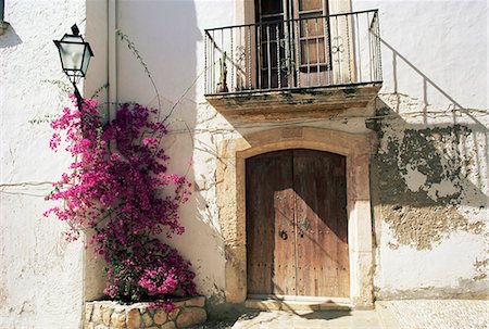 Picturesque doorway, Altafulla, Tarragona, Catalonia, Spain, Europe Stock Photo - Rights-Managed, Code: 841-02920436