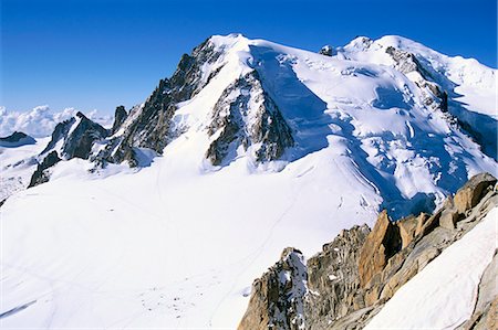 simsearch:841-02945186,k - View to Mont Blanc, Aiguille du Midi, Chamonix, Haute-Savoie, Rhone-Alpes, France, Europe Foto de stock - Con derechos protegidos, Código: 841-02920631