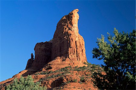 simsearch:841-02920647,k - Coffeepot Rock in early morning light, Sedona, Arizona, United States of America (U.S.A.), North America Foto de stock - Con derechos protegidos, Código: 841-02920646