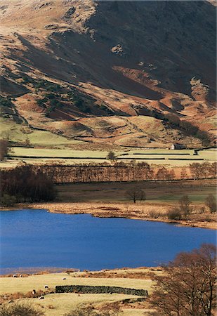 simsearch:841-02717947,k - View to west across Little Langdale Tarn, Little Langdale, Lake District National Park, Cumbria, England, United Kingdom (U.K.), Europe Foto de stock - Con derechos protegidos, Código: 841-02920688