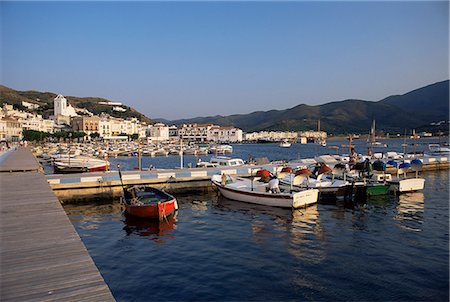 simsearch:841-02920908,k - Harbour in the evening, El Port de la Selva, Costa Brava, Catalonia, Spain, Mediterranean, Europe Stock Photo - Rights-Managed, Code: 841-02920904