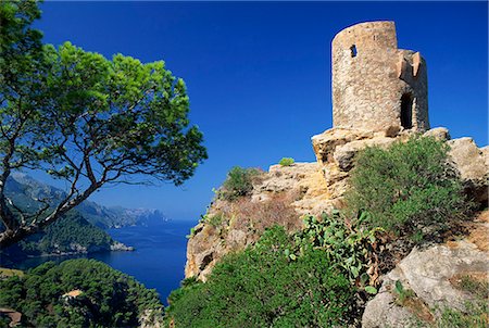 The Mirador of Ses Animes, Mallorca, Balearic Islands, Spain, Mediterranean, Europe Stock Photo - Rights-Managed, Code: 841-02920943