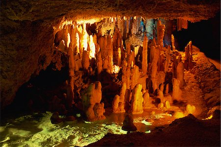stalagmite - Harrison's Cave, Barbados, West Indies, Caribbean, Central America Stock Photo - Rights-Managed, Code: 841-02921207