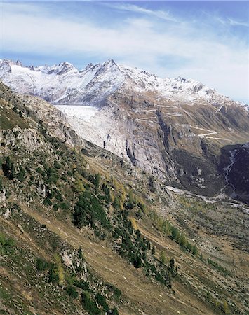 simsearch:841-02920522,k - Furka Pass and Rhone Glacier, Swiss Alps, Switzerland, Europe Foto de stock - Con derechos protegidos, Código: 841-02921209