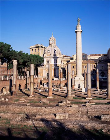 simsearch:841-02710872,k - Trajan's Forum, UNESCO World Heritage Site, Rome, Lazio, Italy, Europe Foto de stock - Con derechos protegidos, Código: 841-02921215