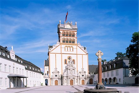 simsearch:841-03062004,k - Abbaye église Saint-Matthias, Trèves, Rhénanie-Palatinat, Allemagne, Europe Photographie de stock - Rights-Managed, Code: 841-02921316