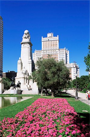 simsearch:841-03033633,k - Plaza de Espana, Madrid, Spain, Europe Foto de stock - Con derechos protegidos, Código: 841-02921332