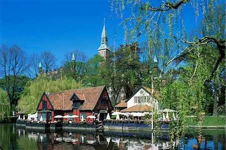 denmark park - Tivoli Gardens, Copenhagen, Denmark, Scandinavia, Europe Stock Photo - Rights-Managed, Code: 841-02923696