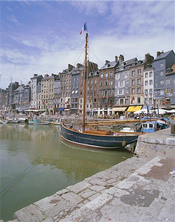 Harbour, Honfleur, Basse Normandie (Normandy), France, Europe Stock Photo - Rights-Managed, Code: 841-02923742