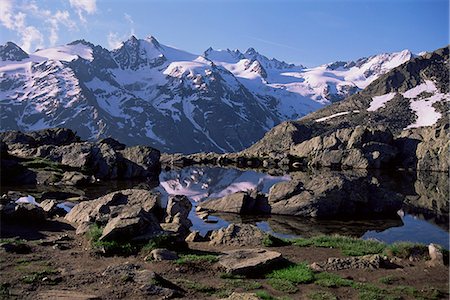 simsearch:841-03057240,k - Lotion de del Lago (lac), Parc National du Gran Paradiso, près de Val Nontey vallée, Val d'Aoste, Italie, Europe Photographie de stock - Rights-Managed, Code: 841-02923876