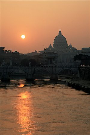 Tibre et le Vatican, Rome, Lazio, Italie, Europe Photographie de stock - Rights-Managed, Code: 841-02944007