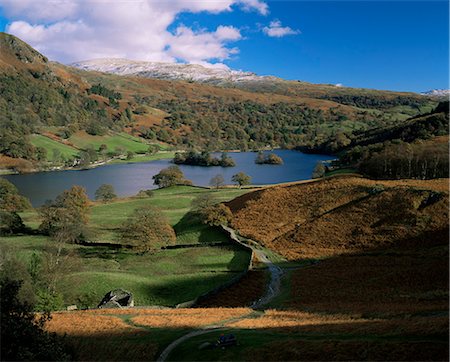 rydal water - Rydal Water, Lake District National Park, Cumbria, England, United Kingdom, Europe Stock Photo - Rights-Managed, Code: 841-02944074