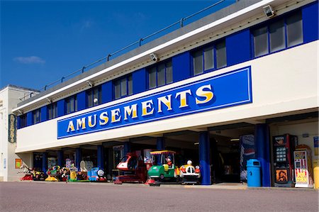 Amusement Arcade, Promenade, Bournemouth, Dorset, England, United Kingdom, Europe Stock Photo - Rights-Managed, Code: 841-02944174