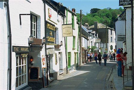 polperro cornwall england - Polperro, Cornwall, England, United Kingdom, Europe Stock Photo - Rights-Managed, Code: 841-02944232