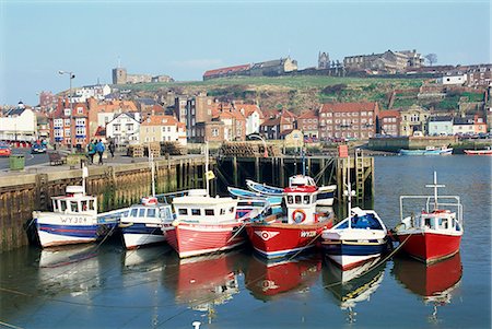 Whitby Hafen, Yorkshire, England, Vereinigtes Königreich, Europa Stockbilder - Lizenzpflichtiges, Bildnummer: 841-02944240