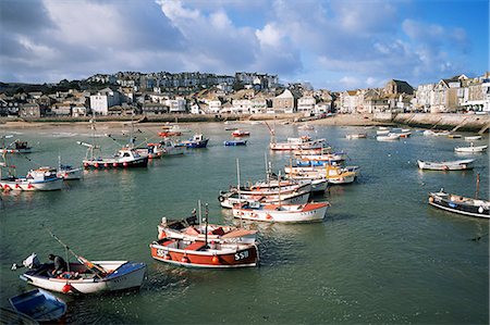 simsearch:841-06806715,k - St. Ives harbour, St. Ives, Cornwall, England, United Kingdom, Europe Stock Photo - Rights-Managed, Code: 841-02944271