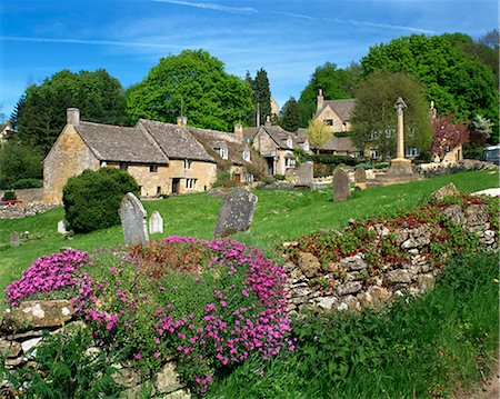 Cimetière dans le petit village de Snowhill, dans le Cotswolds, Gloucestershire, Angleterre, Royaume-Uni, Europe Photographie de stock - Rights-Managed, Code: 841-02944381