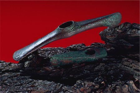 simsearch:841-03673020,k - Copper tools, radiocarbon dated to 4000 BC, Ashmolean Museum, Oxford, Oxfordshire, England, United Kingdom, Europe Foto de stock - Con derechos protegidos, Código: 841-02944610