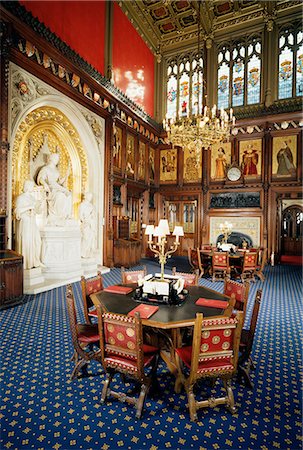 Princes Chamber, Houses of Parliament, Westminster, London, England, United Kingdom, Europe Stock Photo - Rights-Managed, Code: 841-02944734