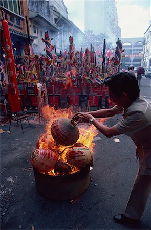 funeral - Funeral, Singapore, Southeast Asia, Asia Stock Photo - Rights-Managed, Code: 841-02944909