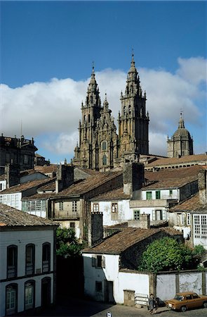 simsearch:841-03030166,k - Santiago de Compostela, UNESCO World Heritage Site, Galicia, Spain, Europe Foto de stock - Con derechos protegidos, Código: 841-02944928