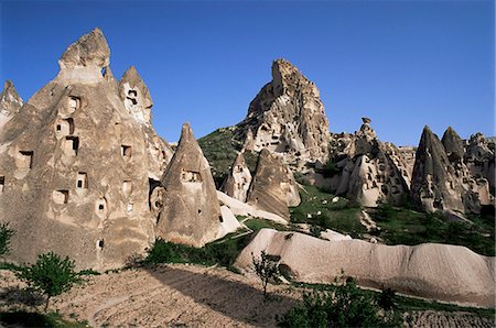 simsearch:841-02992044,k - General view of Uchisar, Cappadocia, Anatolia, Turkey, Asia Minor, Eurasia Foto de stock - Con derechos protegidos, Código: 841-02944920