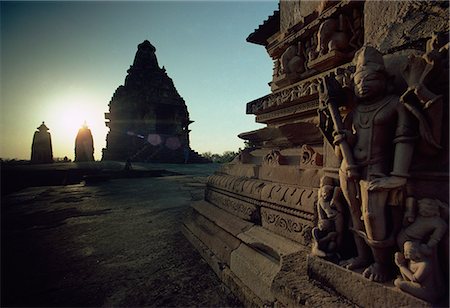 Détail de Siva, Temple de Visvanatha, groupe A, Khajuraho, patrimoine mondial de l'UNESCO, l'état de Madhya Pradesh, Inde, Asie Photographie de stock - Rights-Managed, Code: 841-02944943