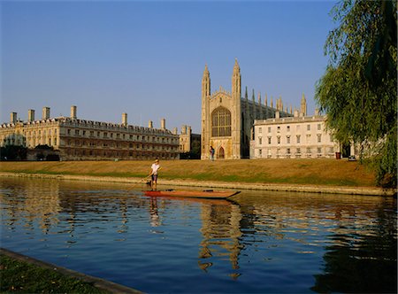 simsearch:841-02944991,k - Punt on The Backs, River Cam, Kings College, Cambridge, Cambridgeshire, England, United Kingdom, Europe Stock Photo - Rights-Managed, Code: 841-02944991