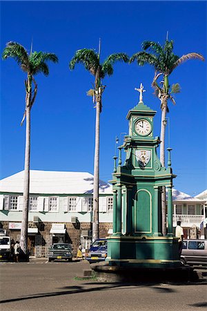 federation of st kitts and nevis - Basseterre, St. Kitts, Leeward Islands, Lesser Antilles, West Indies, Central America Stock Photo - Rights-Managed, Code: 841-02945035