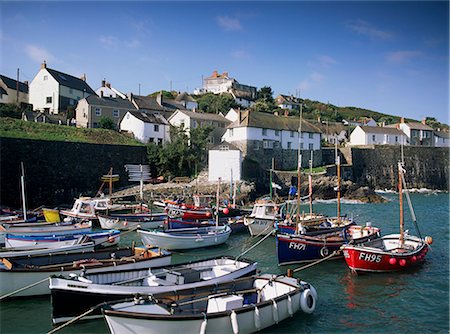 simsearch:841-02943829,k - Coverack harbour, Cornwall, England, United Kingdom, Europe Foto de stock - Direito Controlado, Número: 841-02945067