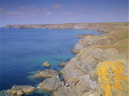 Kynance Cove, le lézard, Cornwall, Angleterre, Royaume-Uni, Europe Photographie de stock - Rights-Managed, Code: 841-02945069