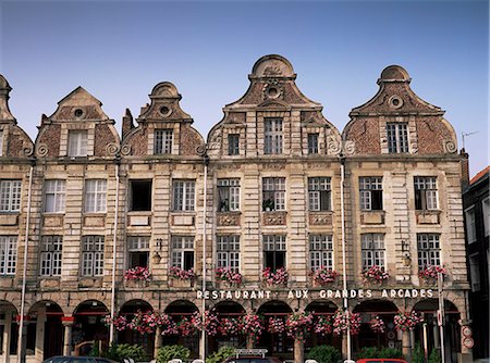 pas-de-calais - Grand Place, Arras, Artois région Nord Pas de Calais, France, Europe Photographie de stock - Rights-Managed, Code: 841-02945338