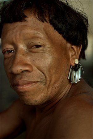 south american indigenous tribes - Xingu, Brazil, South America Stock Photo - Rights-Managed, Code: 841-02945425