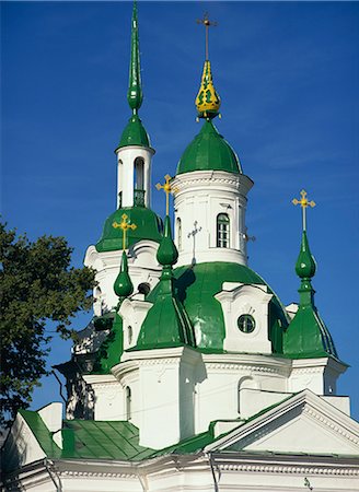 simsearch:841-02832201,k - Russisch-Orthodoxe Kirche mit grün lackierten Paneele auf dem Dach und Türme, Pärnu, Estland, Baltikum, Europa Stockbilder - Lizenzpflichtiges, Bildnummer: 841-02945701