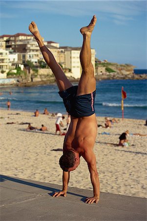 Adobe Acrobat auf Promenade, Bondi Beach, Sydney, New South Wales, Australien, Pazifik Stockbilder - Lizenzpflichtiges, Bildnummer: 841-02945986