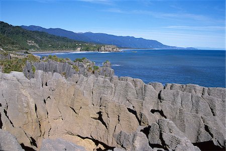 simsearch:841-02831759,k - Pancake rocks, Punakaiki, côte ouest, île du Sud, Nouvelle-Zélande, Pacifique Photographie de stock - Rights-Managed, Code: 841-02945995