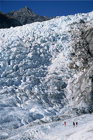 simsearch:841-02915008,k - Views of the top of Fox Glacier, West Coast, South Island, New Zealand, Pacific Foto de stock - Con derechos protegidos, Código: 841-02946041