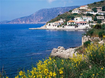 Assos, Kefalonia, Ionian Islands, Greek Islands, Greece, Europe Stock Photo - Rights-Managed, Code: 841-02946430