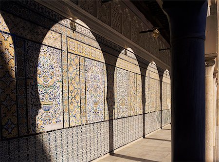 simsearch:841-02946028,k - Mosquée du Barbier, Kairouan, UNESCO World Heritage Site, Tunisie, Afrique du Nord, Afrique Photographie de stock - Rights-Managed, Code: 841-02946589