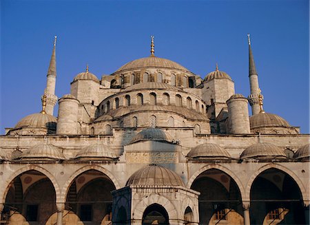 simsearch:841-02899520,k - Blue Mosque (Sultan Ahmet), Istanbul, Turkey, Eurasia Foto de stock - Con derechos protegidos, Código: 841-02946608