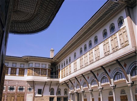 The harem, Topkapi Palace museum, Istanbul, Turkey, Europe Foto de stock - Con derechos protegidos, Código: 841-02946609